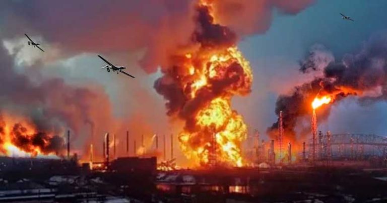 How Ukrainian Drones Are Crippling Russia’s Oil Refineries