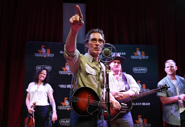 Matthew McConaughey Sings A Few Tunes At Nashville Screening Of ‘The Rivals Of Amziah King’